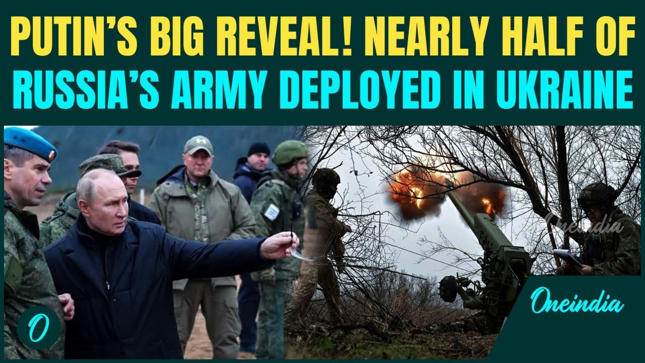 Putin Reveals 700,000 Troops Deployed as Ukraine Struggles to Reinforce Front Lines