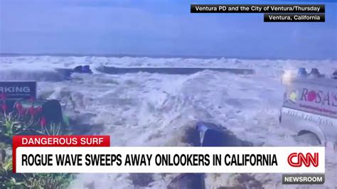 Spanish Weathercaster Swept Away by Rogue Wave During Live Report